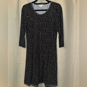 MAX Studio Empire Waist 3/4 Sleeve Dress SZ M